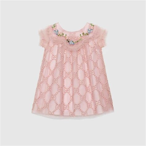 gucci bebek giyim|Gucci baby girl dresses.